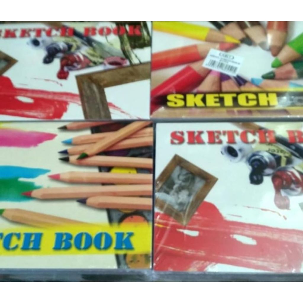 

Kiky Sketchhbook Sketsa Buku Gambar Ukuran A5 50lbr / A4 50 lbr - Buku.