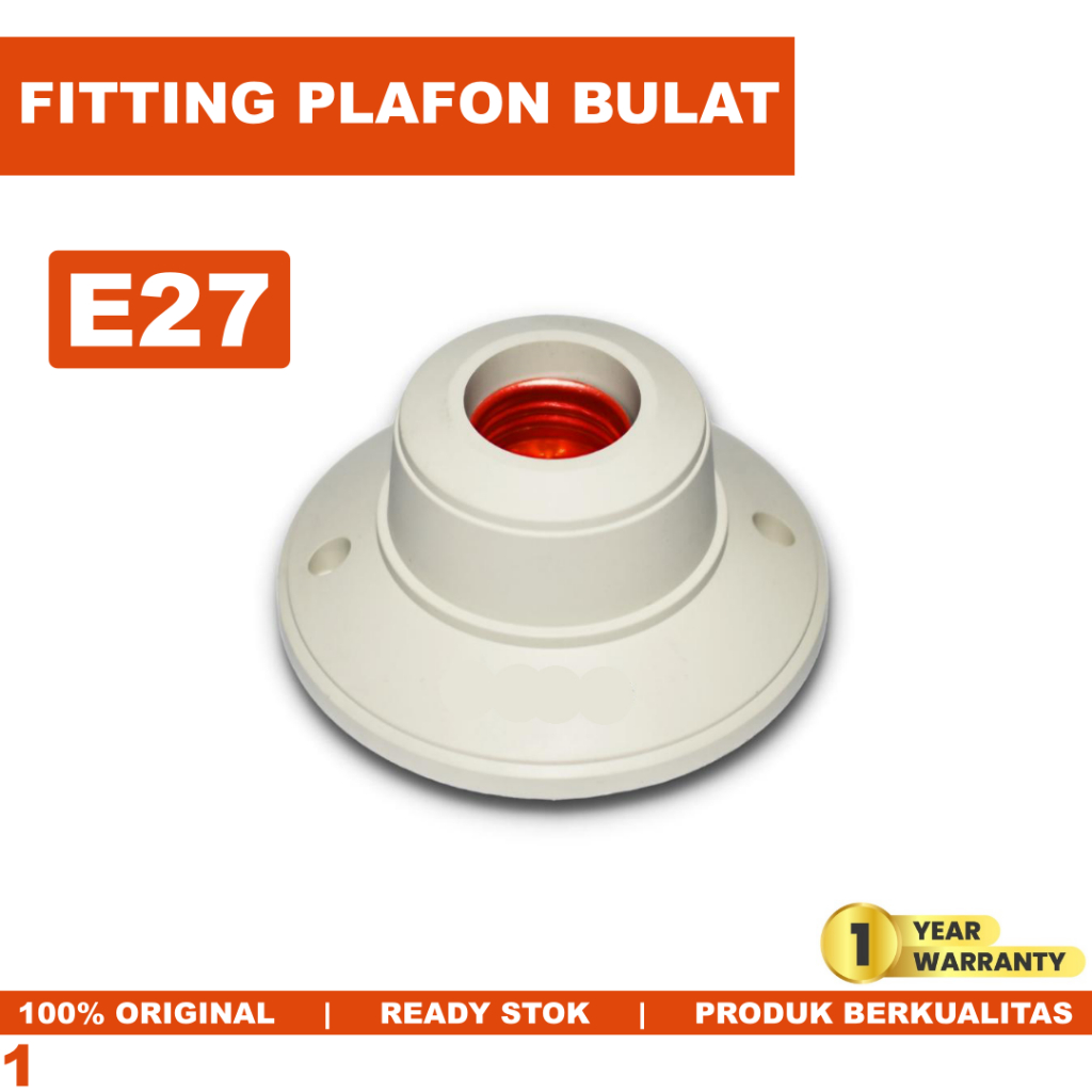 Fitting Lampu Plafon Bulat Fiting Lampu Plafon Oval E27 Kuningan SNI Piting Pitting Lampu Plafon