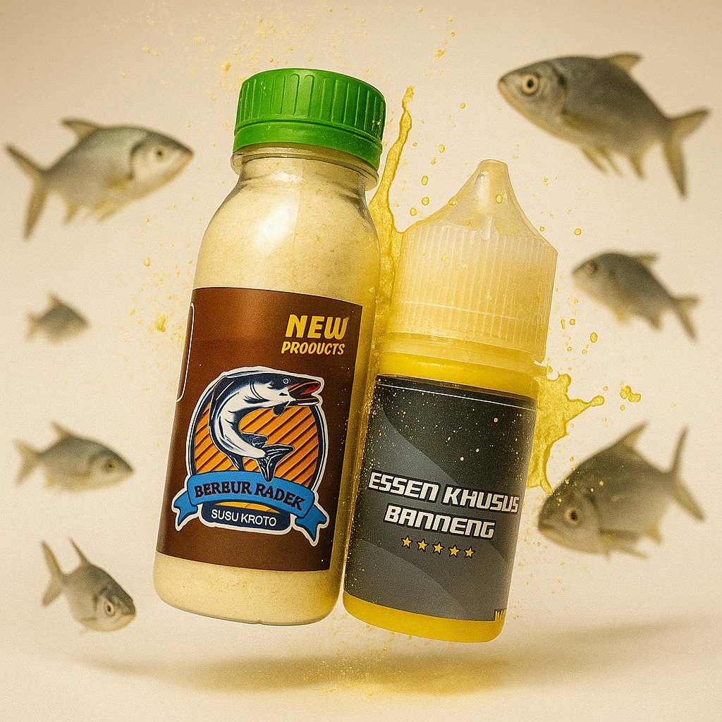 Paket Umpan Ikan Bandeng Serbuk Radek Susu Kroto Solusi Mancing Ikan Bandeng Rame & Babon