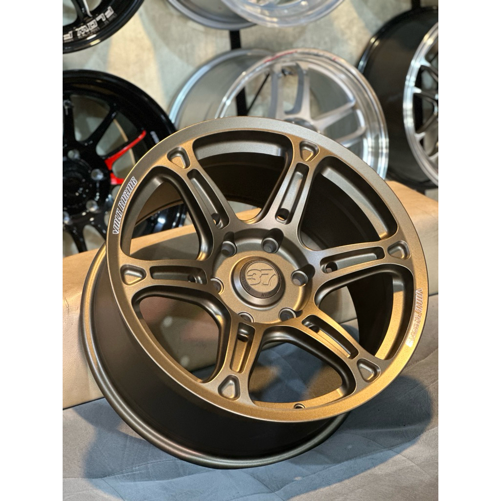 Velg TE37 Dura R18 Sand Bronze Kondisi Baru
