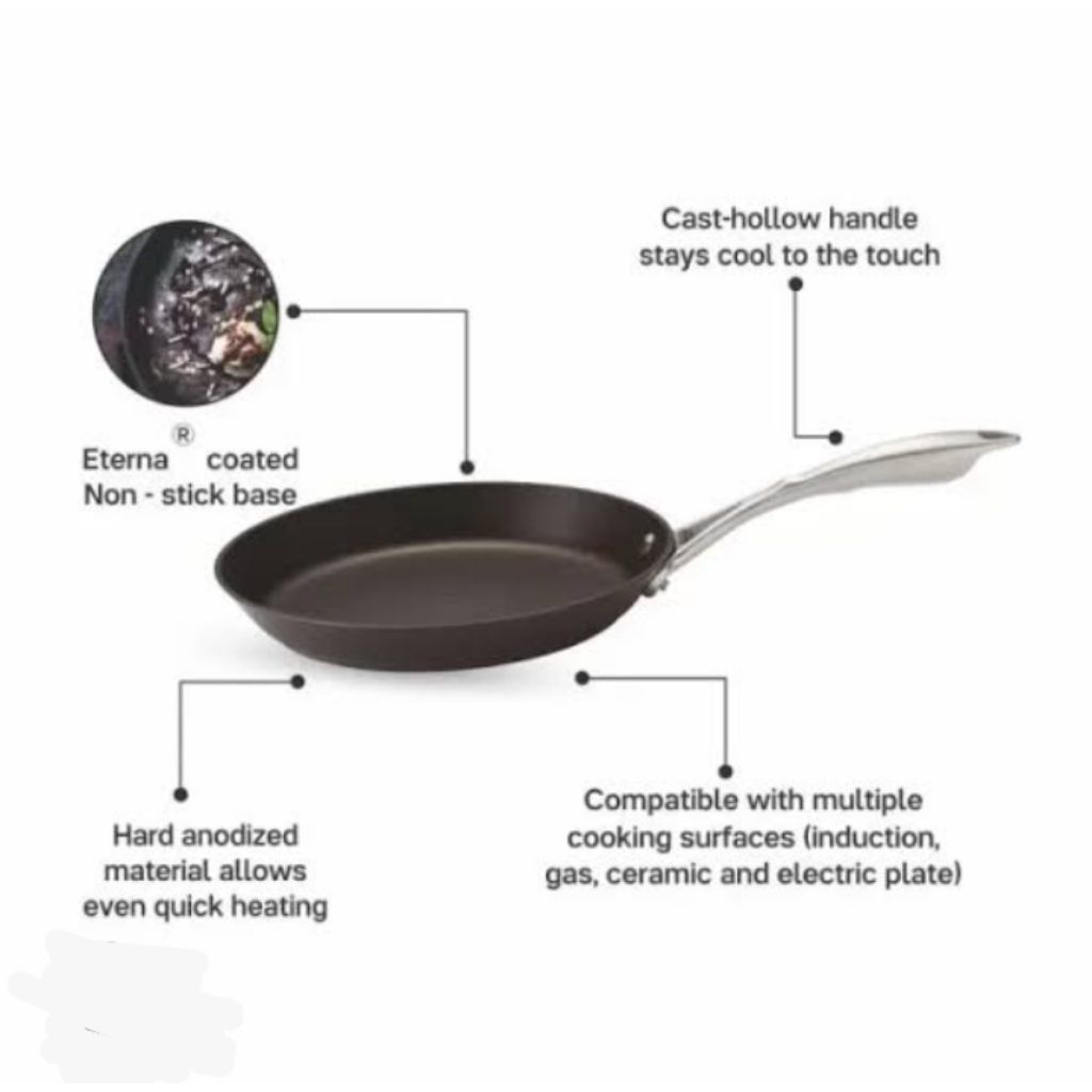 T CHEF BLACK SERIES 20 CM TUPPERWARE ORIGINAL