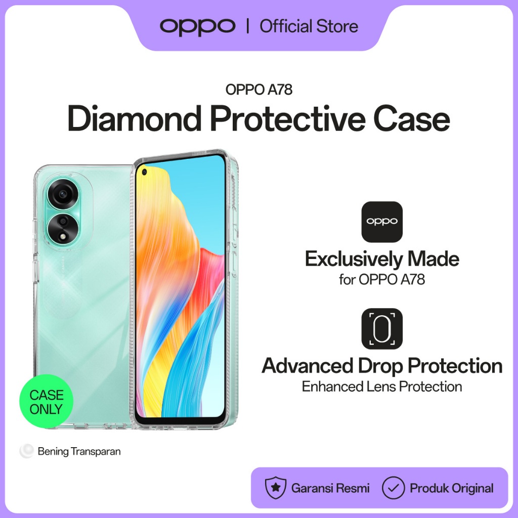 OPPO A78 Diamond Protective Case