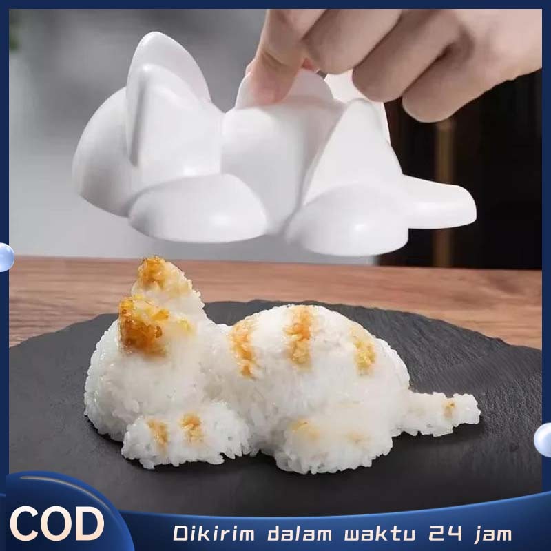 Cetakan Bento Nasi Cetakan Nasi Kucing Cetakan Nasi Hewan Cetakan Bola Nasi Bento
