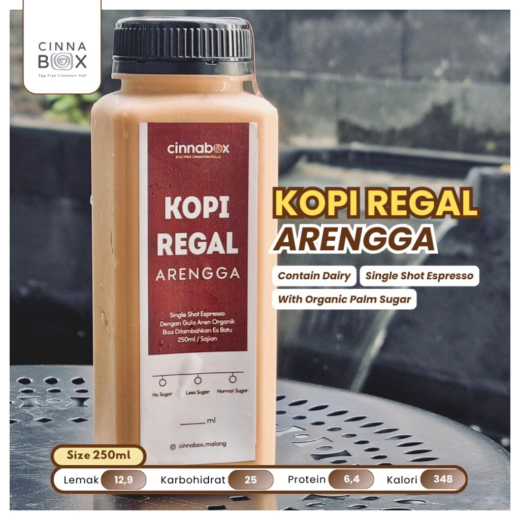 

KOPI REGAL ARENGGA (250ml/500ml/1000ml)