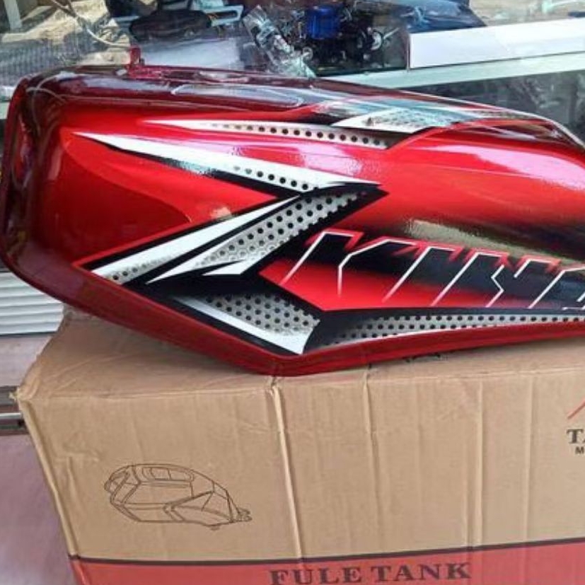 TANGKI TANK MERAH MAROON RX KING TH 2008