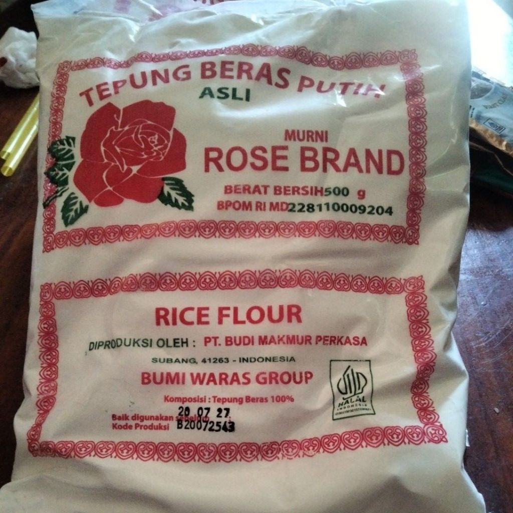 Tepung Beras Putih Asli Rose Brand
