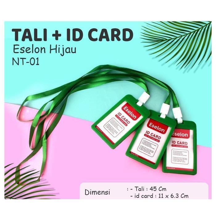 

JUAL ID CARD+TALI ESELON HIJAU