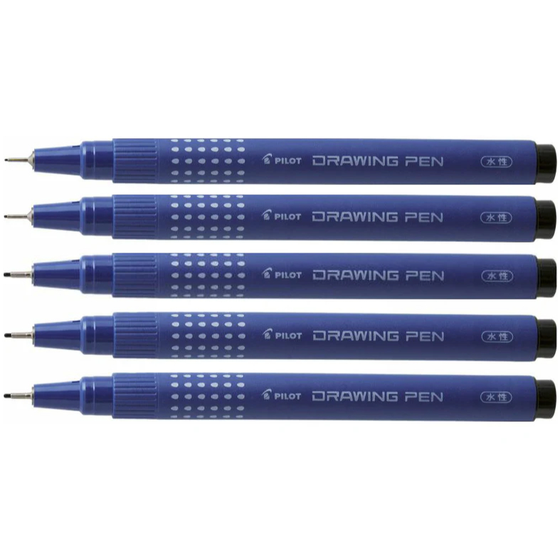 

Pulpen Gambar Pilot/Pilot Drawing Pen 0.1-0.8/ Pulpen Tinta Waterproof 1 Pack