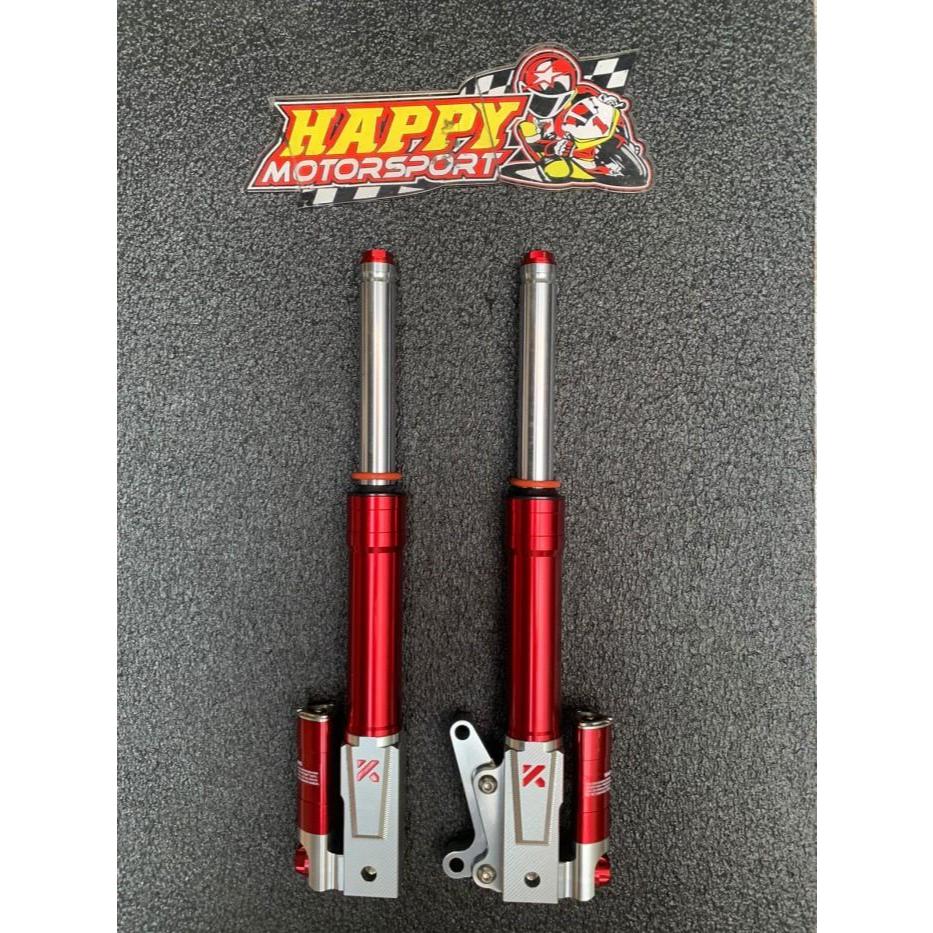 Shockbreaker Depan KTC Kytaco Yamaha Fazzio Red