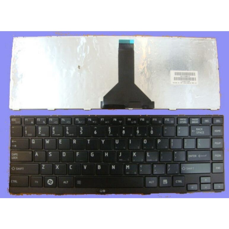 KEYBOARD KIBOT LAPTOP TOSHIBA TECRA R840 R845 R940 R945  BLACK HITAM NO POINTER NO BACKLIGHT