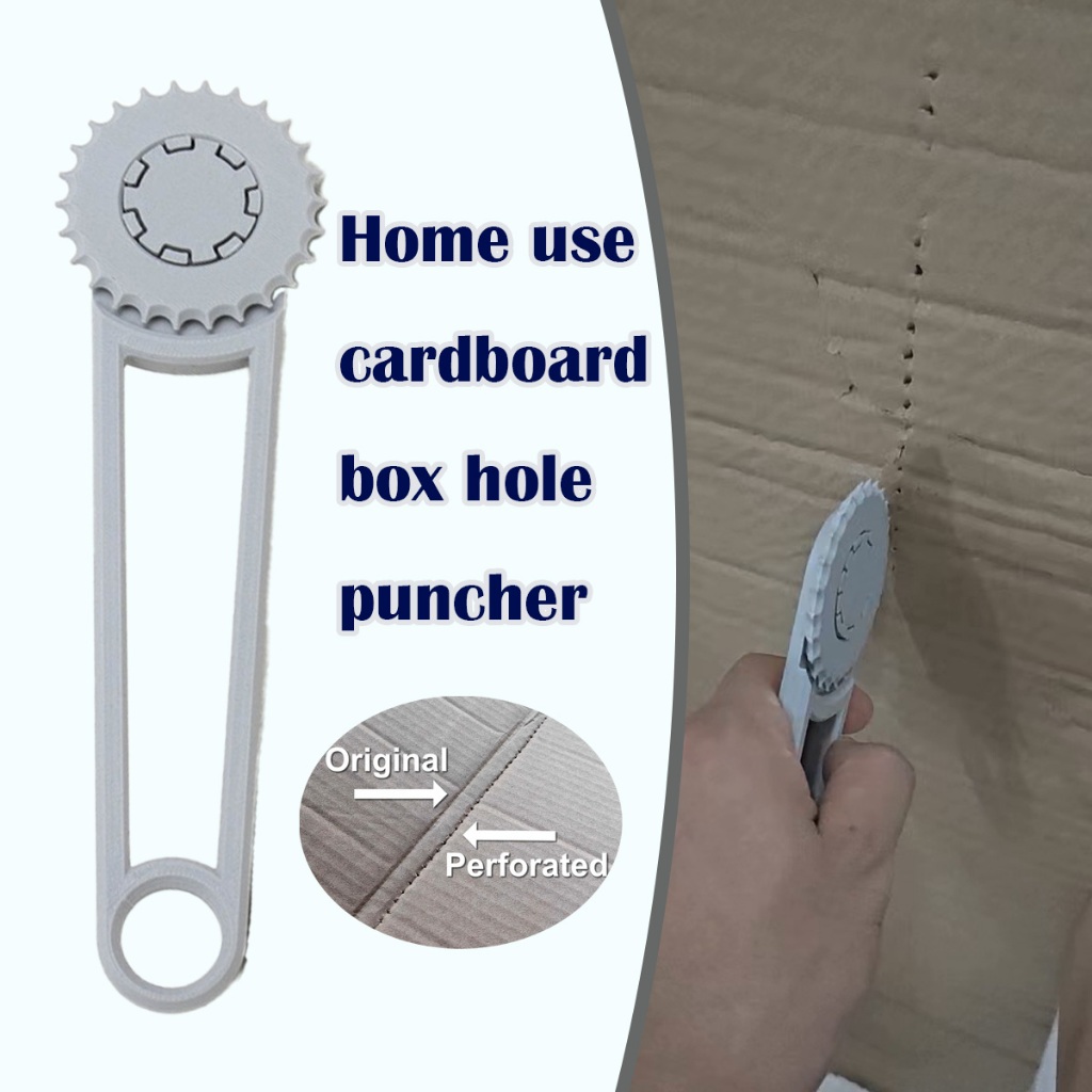 

1PC Cardboard Box Punch for DIY Crafts Hole Puncher for Paper Crafts Portabel Heavy-Duty Design