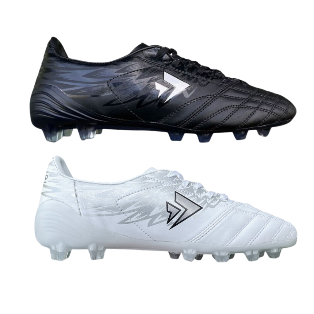 SEPATU BOLA Sevspo Garuda Zetha White Silver & BLACK