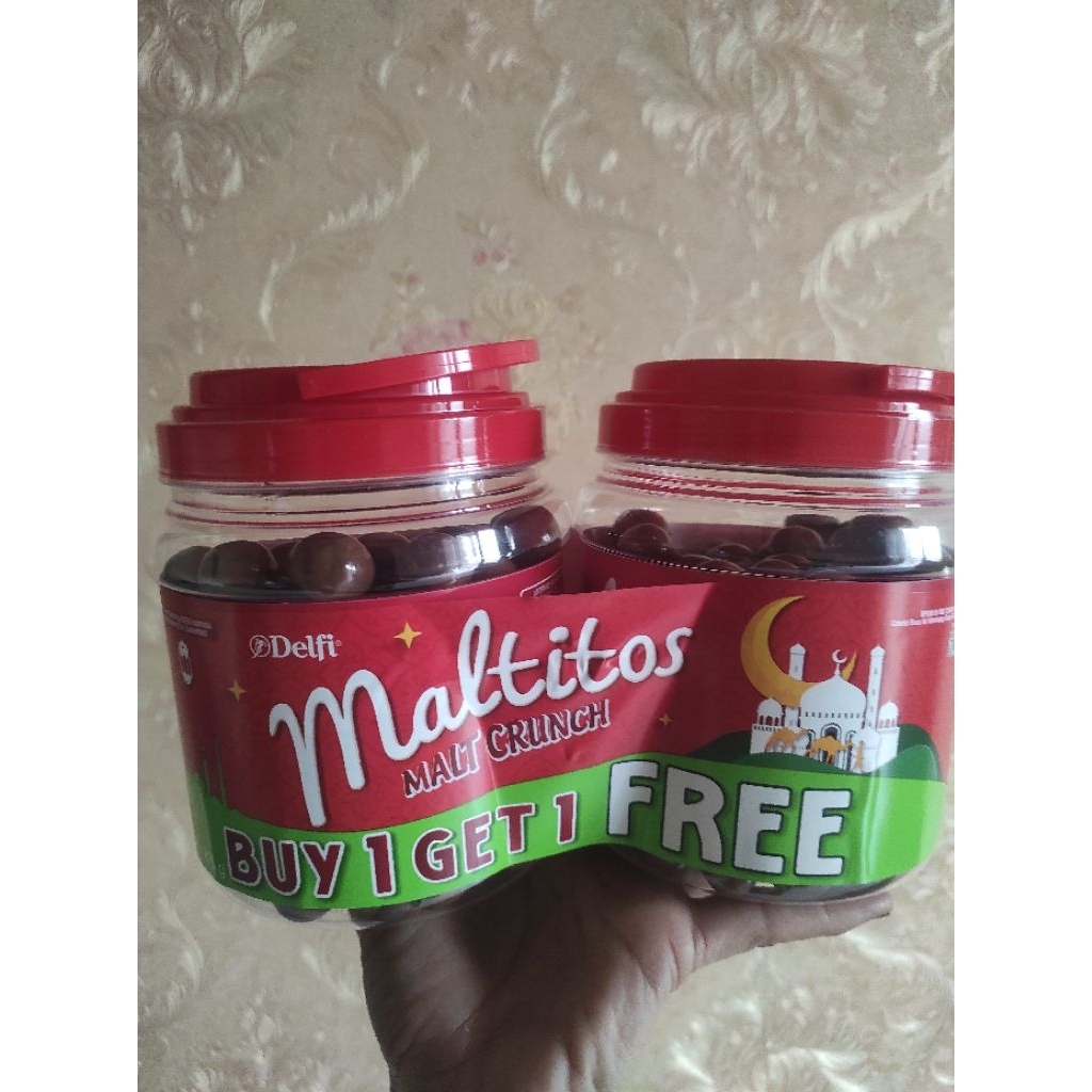 

DELFI MALTITOS TOPLES 300GR BUY 1 GET 1