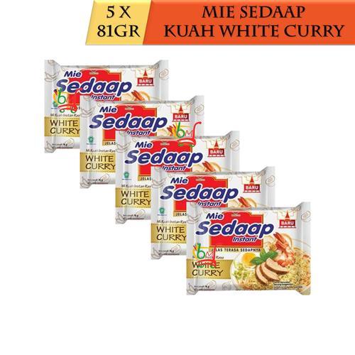 

SEDAAP MIE INSTAN RASA WHITE CURRY ISI 5 PCS