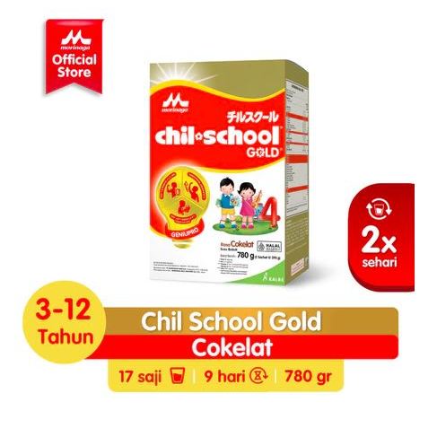 

Morinaga Chil School Gold Coklat 780g / Susu Formula Pertumbuhan Anak Usia 3-12 Tahun