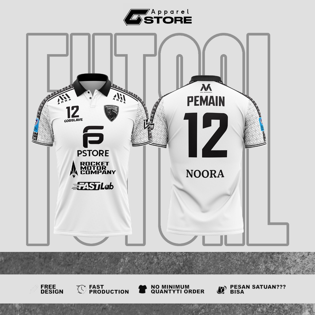 JERSEY HALUS FC LIGA FUTSAL PRO / Jersey Halus FC