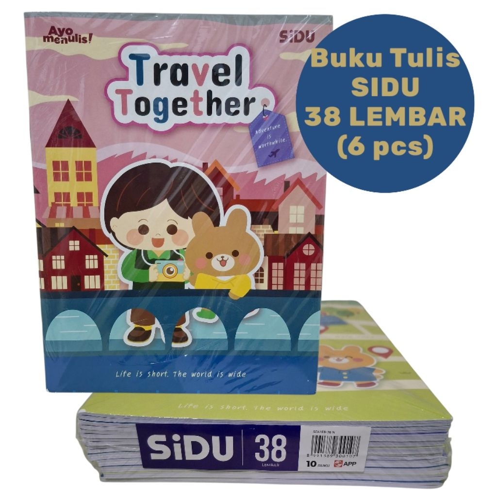 

Buku Tulis SIDU 38 Lembar (5 pcs dan 10 pcs)
