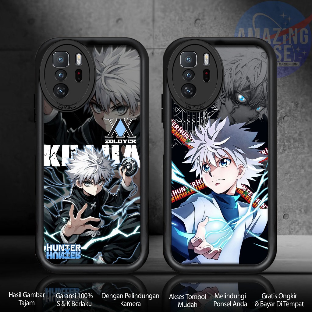 Case Premium Compatible For REDMI NOTE 10 PRO 5G/POCO X3 GT  Motif [ KILLUA ] Casing Softcase Glossy