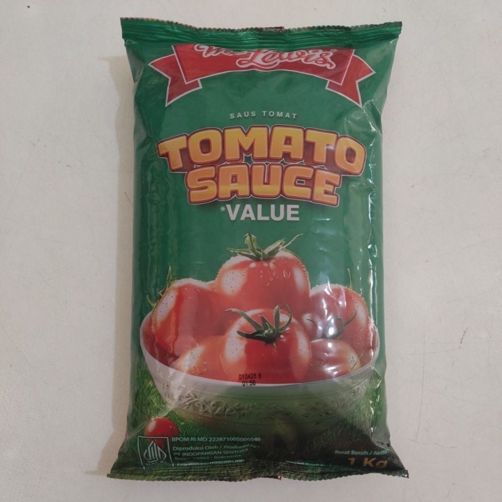 

Mc lewis Saus tomat 1kg