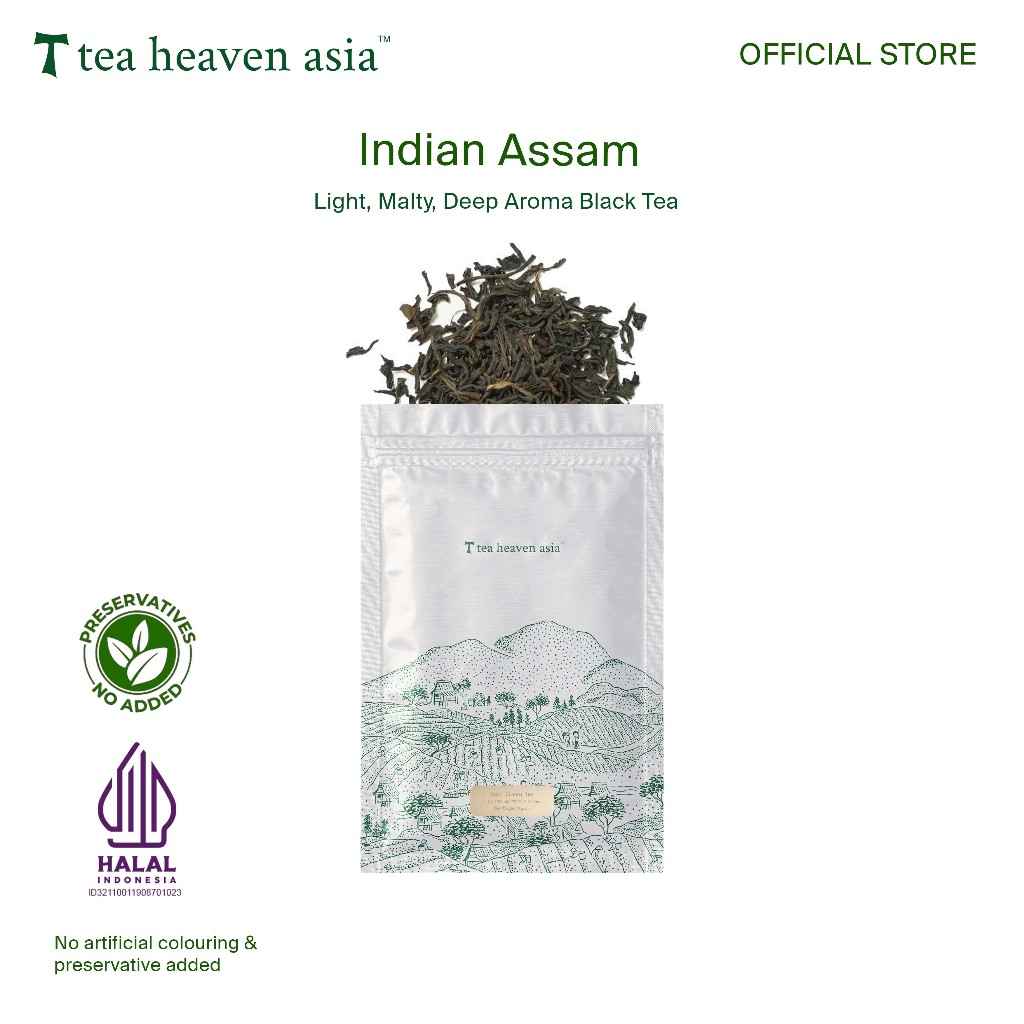 

Tea Heaven Indian Assam Black Tea 30gr