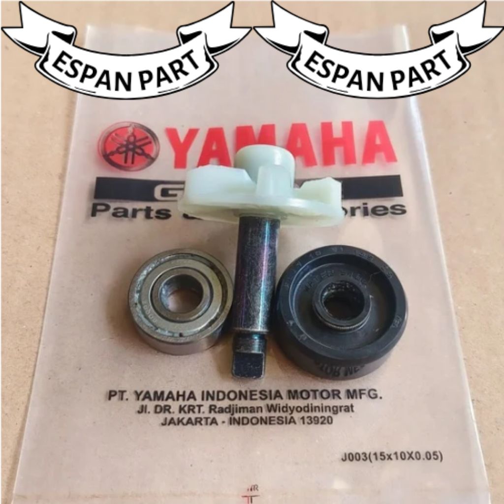 Waterpump assy set as kipas bearing laher seal sil water pump vixion old new mx mx king new xsr 155 