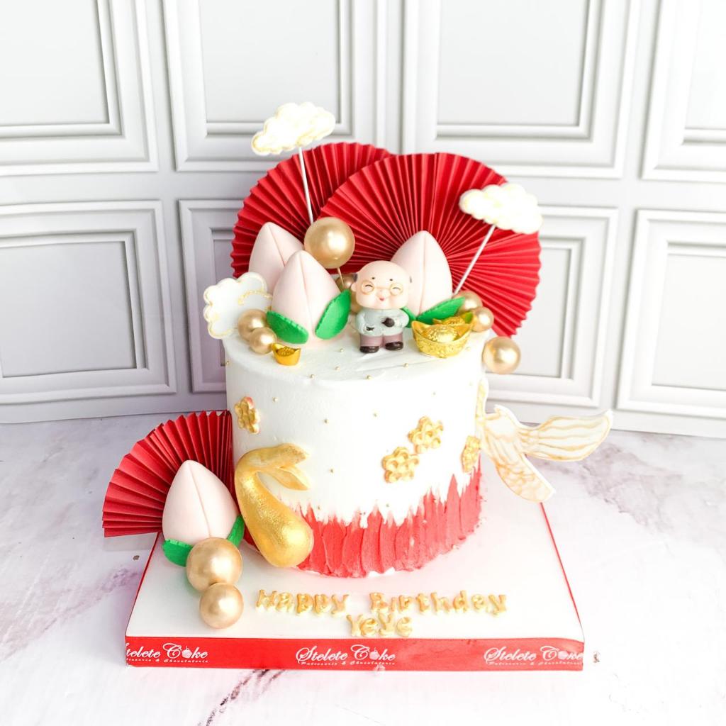 

Kue Ulang Tahun/Birthday Cake/Kue Ultah Tema Chinnese/Kue Tema Opa/Kue Birthday Jakarta