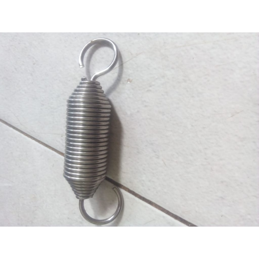 spring tarik baja,2mm,od 22mm,panjang 90mm