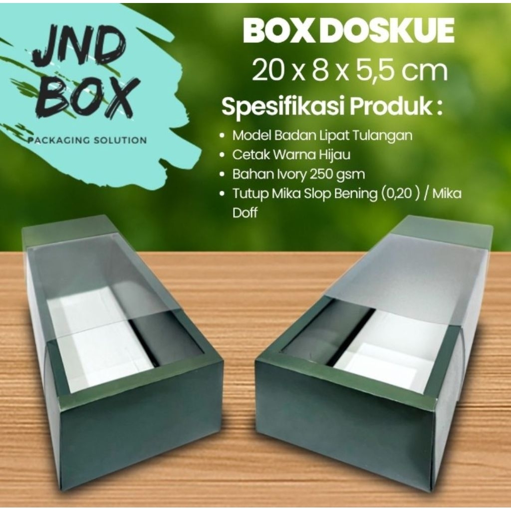

Box Doskue 20 x 8 x 5,5 Hijau