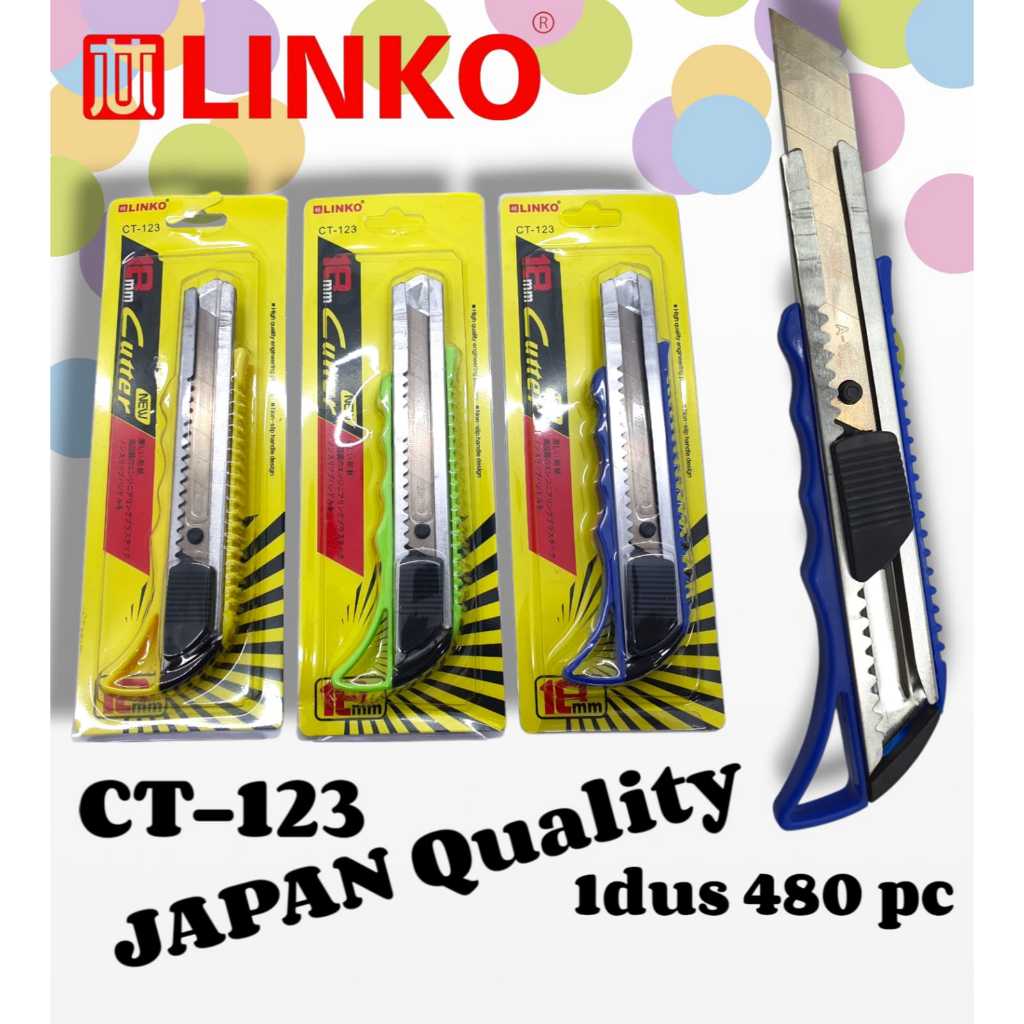 

CUTTER BESAR Linko 123 SILET PEMOTONG (auto lock)