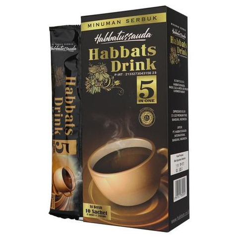 

Minuman Serbuk Habbatussauda HABBATS DRINK 5 in 1 ORIGINAL