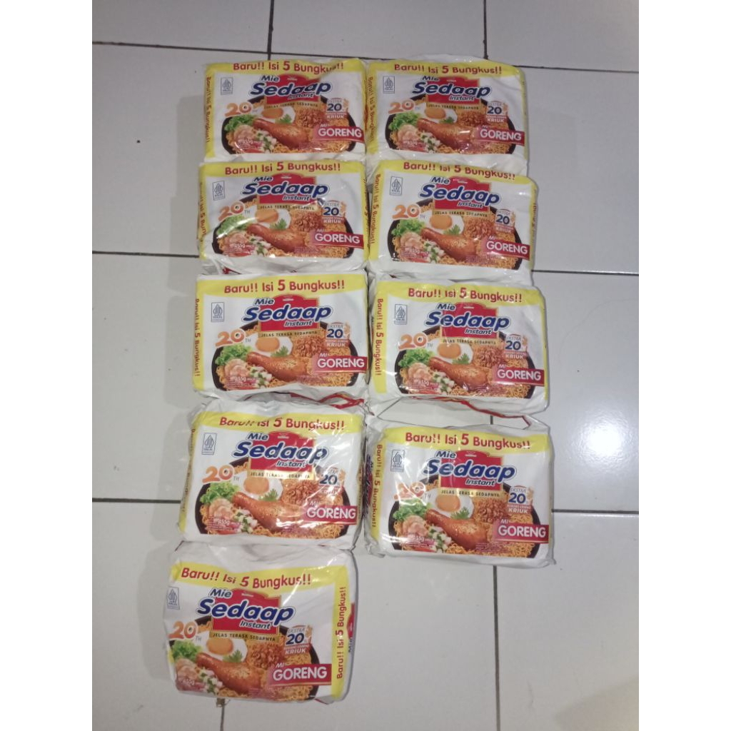 

mie sedap instan 5pcs