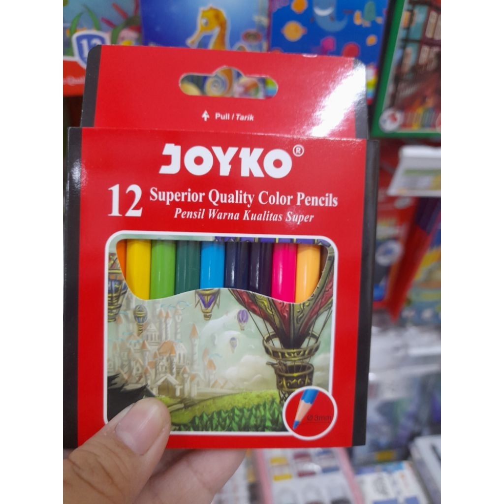 

PENSIL WARNA JOYCO ISI 12