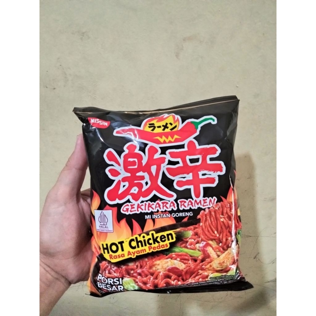 

Nissin gekikara ramen rasa ayam pedas