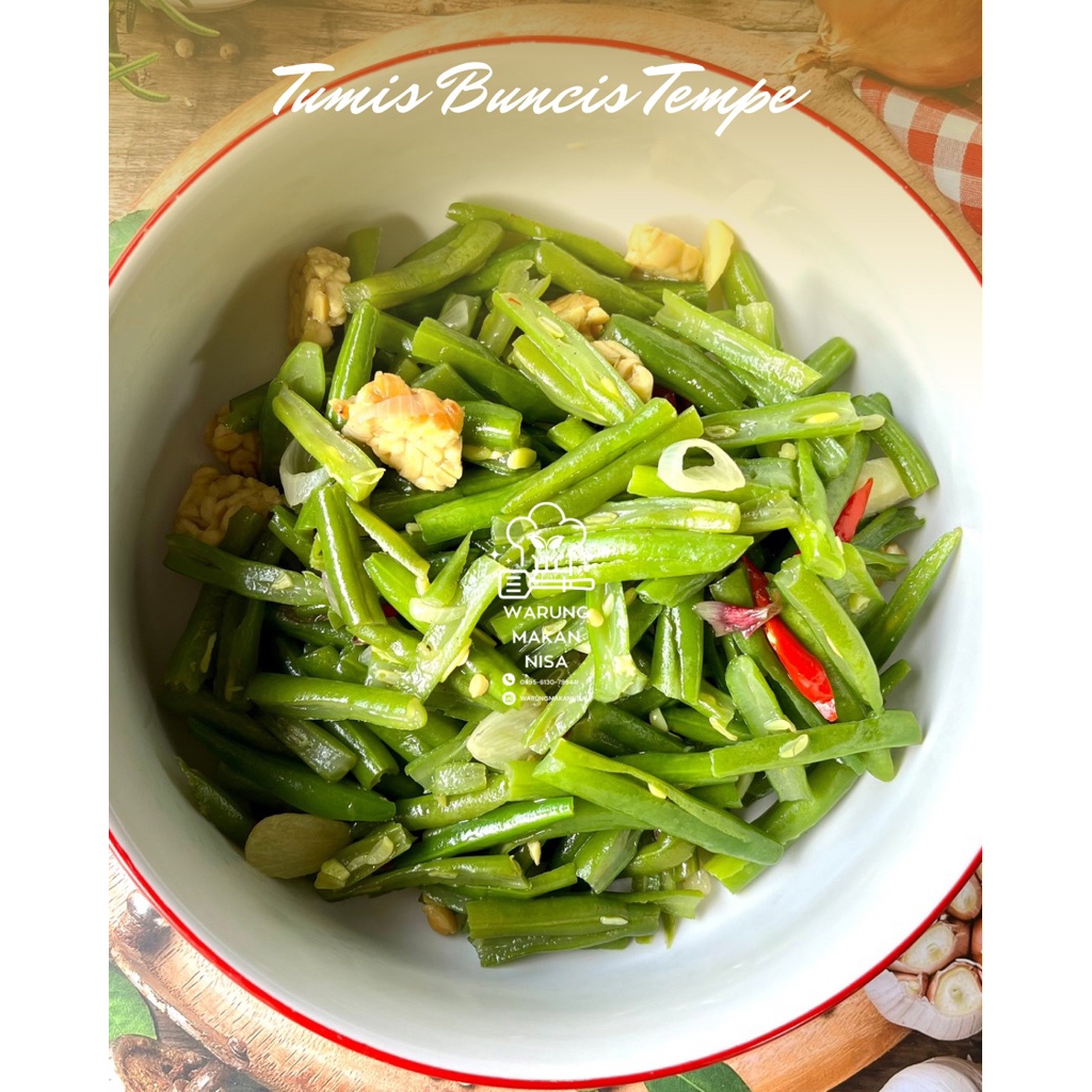 

Tumis Tempe Buncis Porsi Besar 3xmakan / Masakan homemade praktis sehat