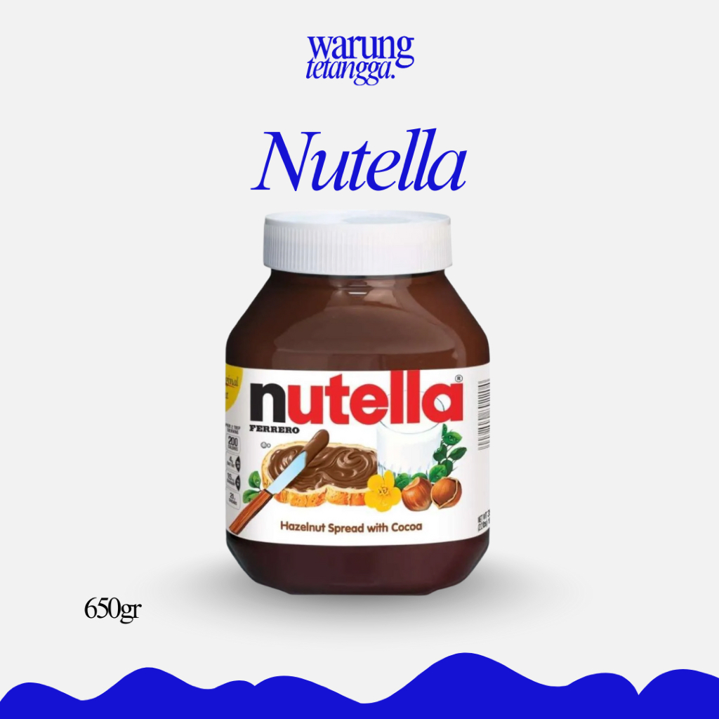 

NUTELLA COKLAT 650GR