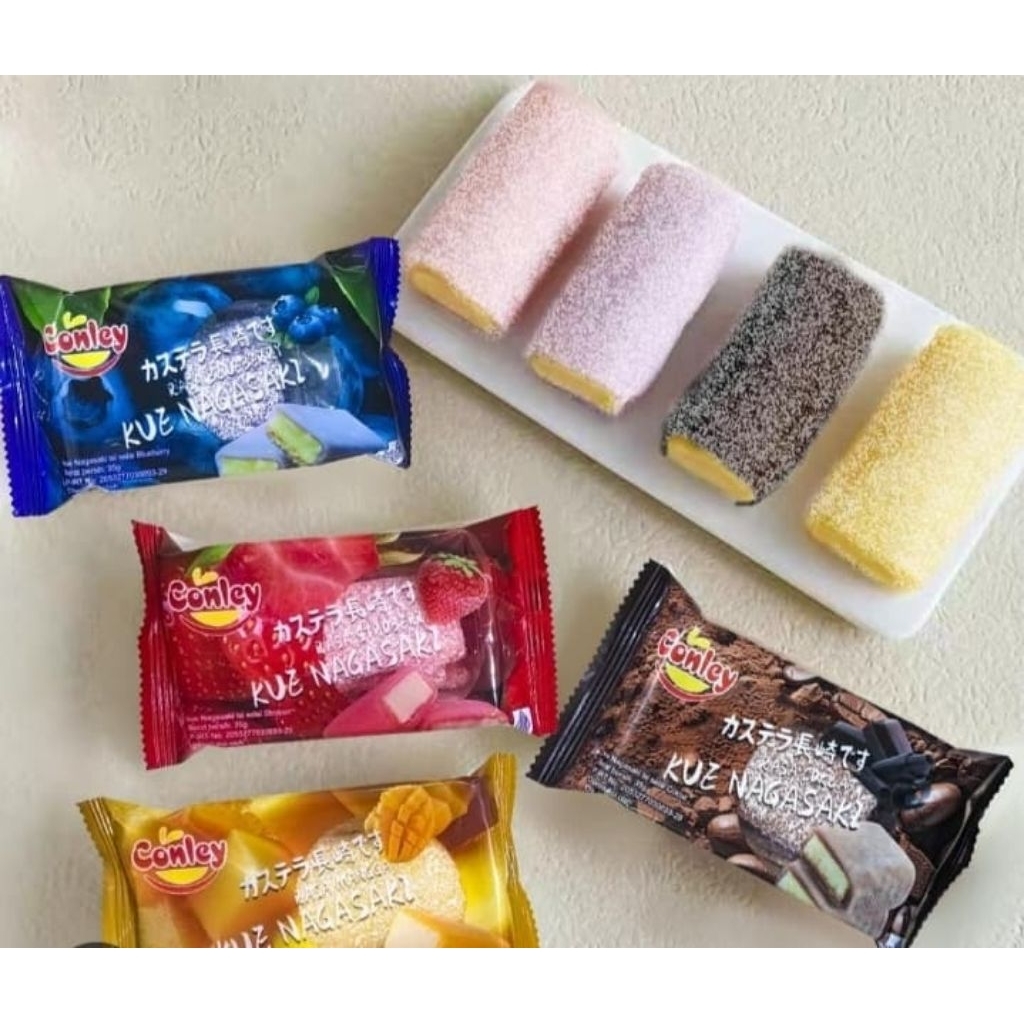 

Kue Nagasaki isi Moci isi 30 pcs