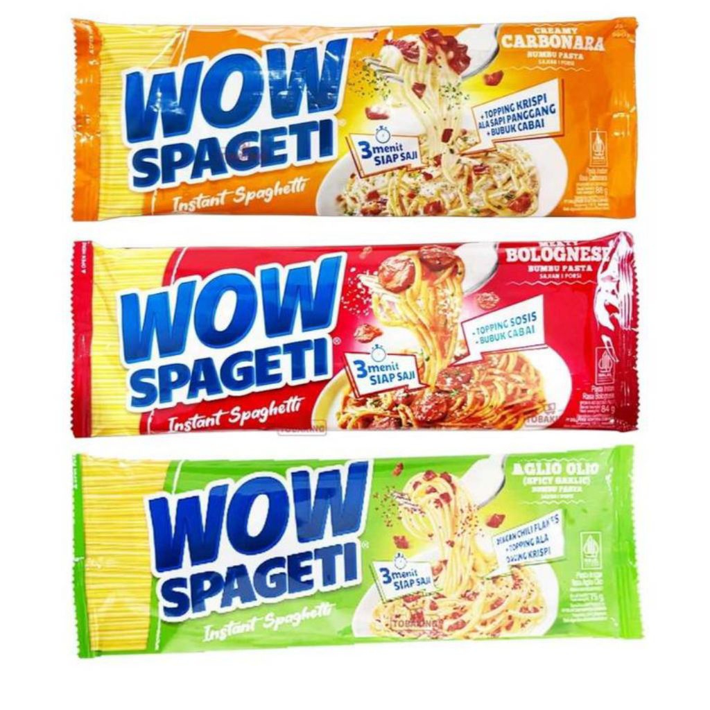 

WOW SPAGETI 88g isi 5pcs