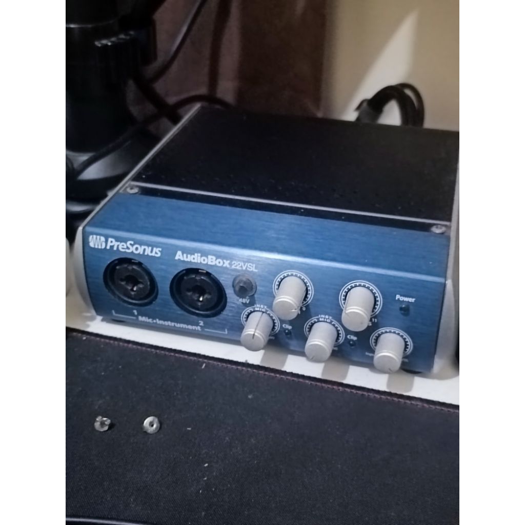 Soundcard presonus 22vsl bekas second seken audio interface