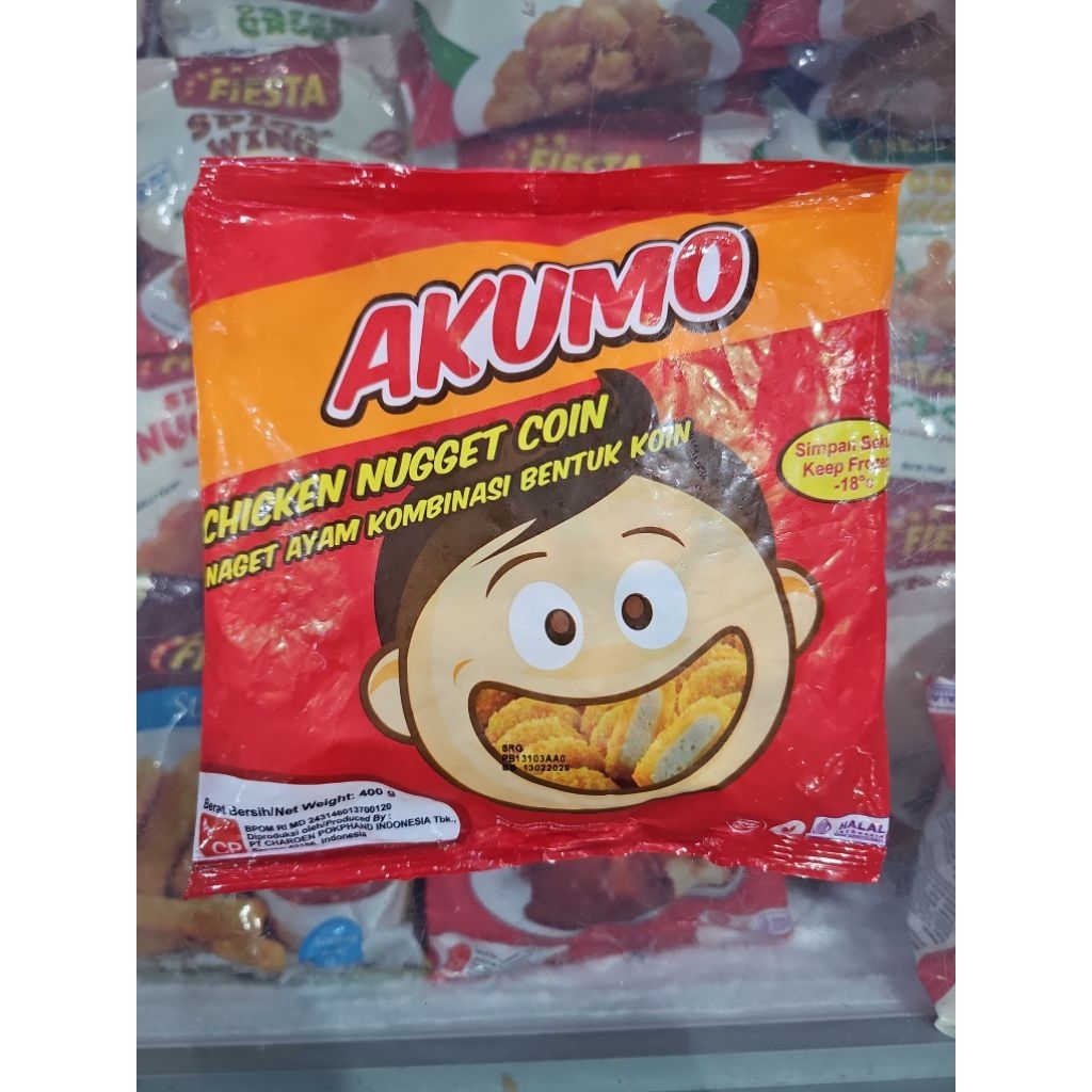 AKUMO chicken nugget coin 400gr