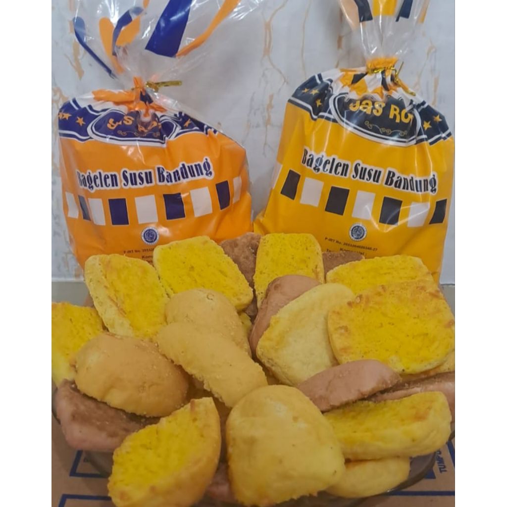 

roti kering bagelen susu bandung yas roti isi 2 kantong