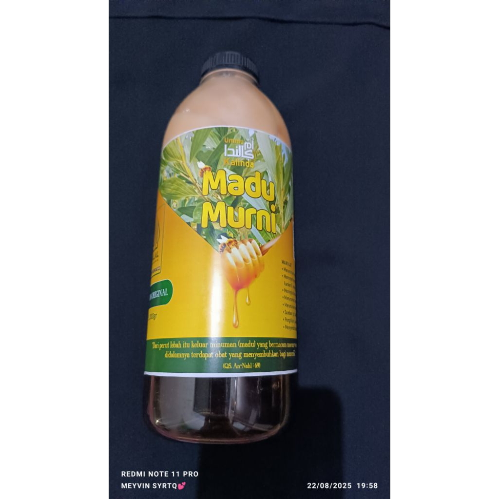 

madu murni madu ternak jenis lebah mellifera(apis mellifera)pakan/nektar akasia dibididayakan di hutan akasia