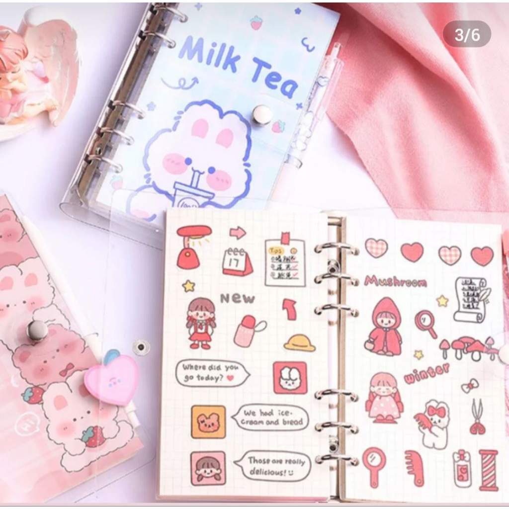 

23 Buku Binder Lucu KarakterJf