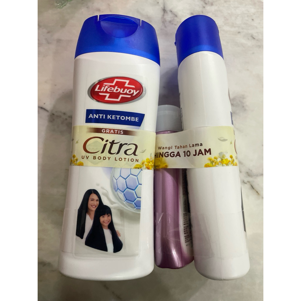 Lifebuoy Shampoo  biru 170 ml || lifebouy shampo banded citra