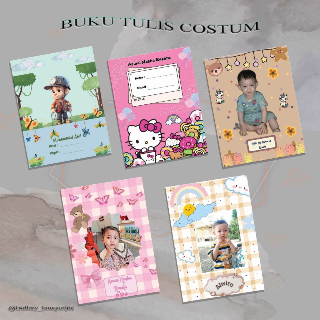 

Buku tulis costum,buku tulis,buku tulis anak,buku tulis lucu,,buku tulis sekolah