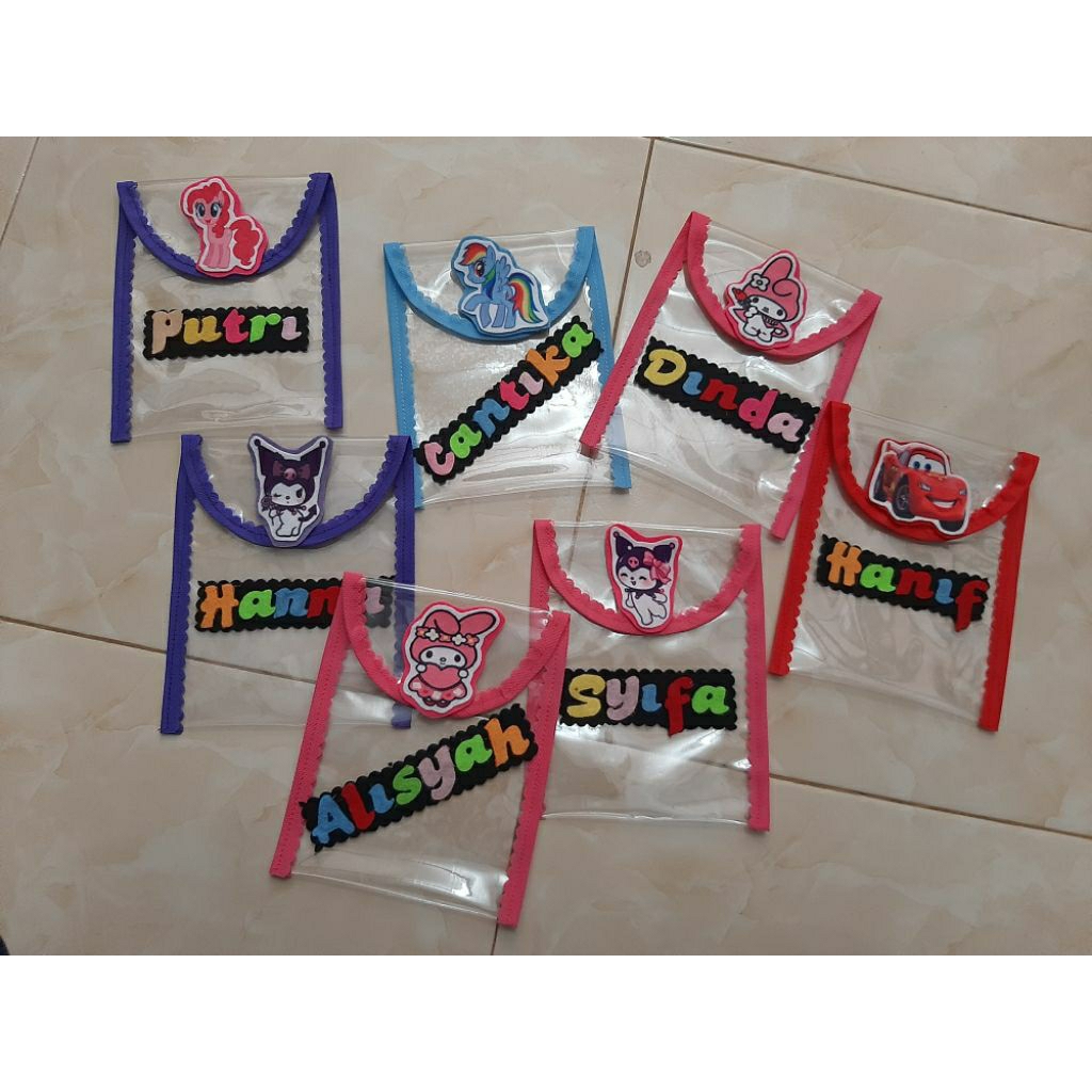 

Tempat Tabungan Plastik Mika NAMA ( MAX 6 HURUF )