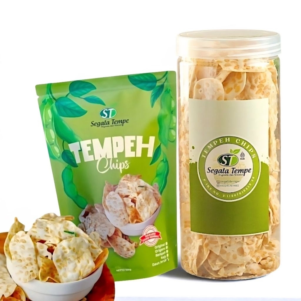 

TEMPEH CHIPS | Keripik Tempe Snack Vegan Gluten Free