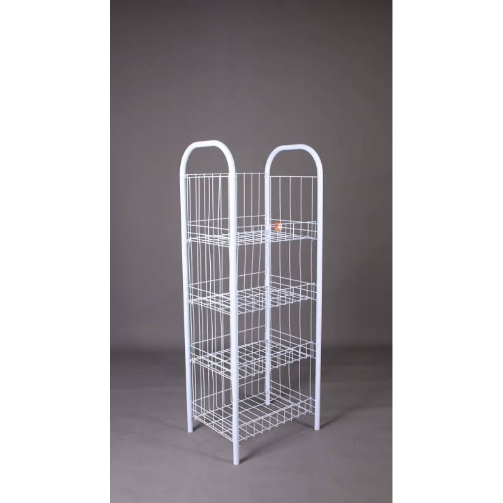 Rak jajan/ rak susun 4 tingkat, Rak besi ringan untuk warung