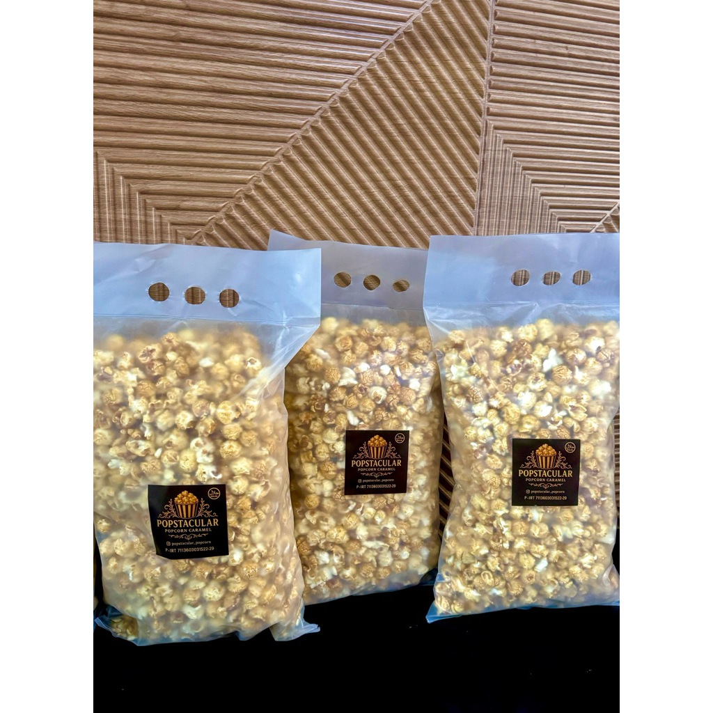 

PROMO POPCORN CARAMEL 1.5 KILOGRAM!!! - BUNDLING 3 Bag hanya 100 Ribuan!!