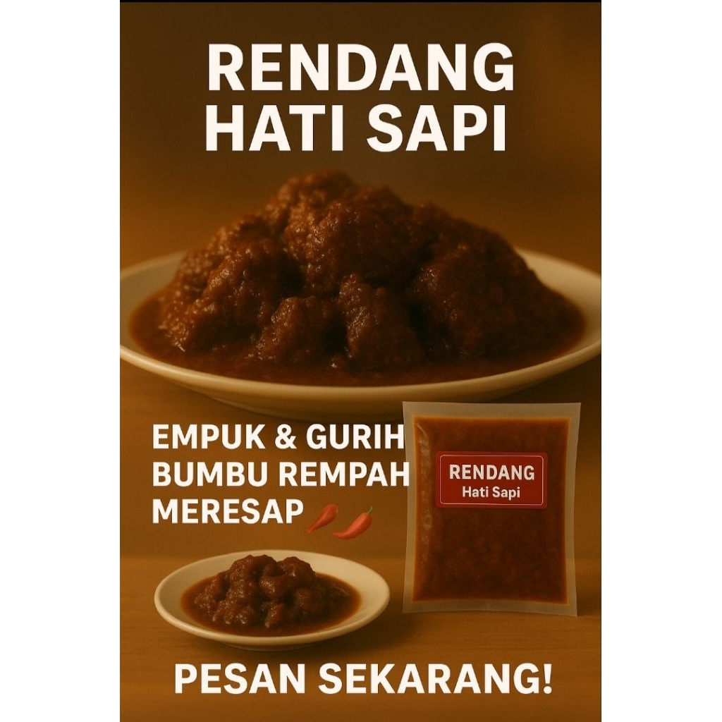 

Rendang Hati Sapi