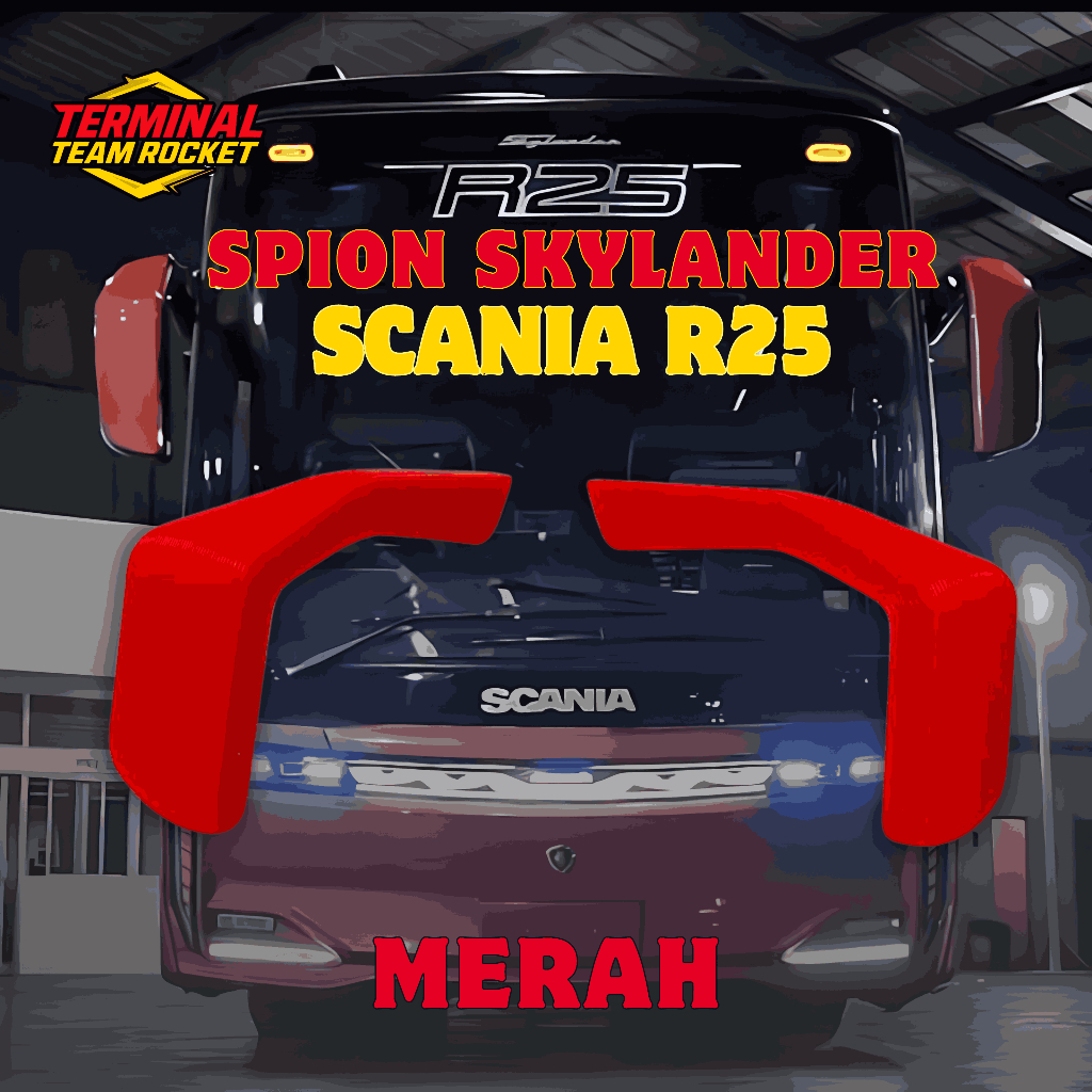 Spion Miniatur Bus Skylander R25 – Aksesoris Miniatur Bus Custom